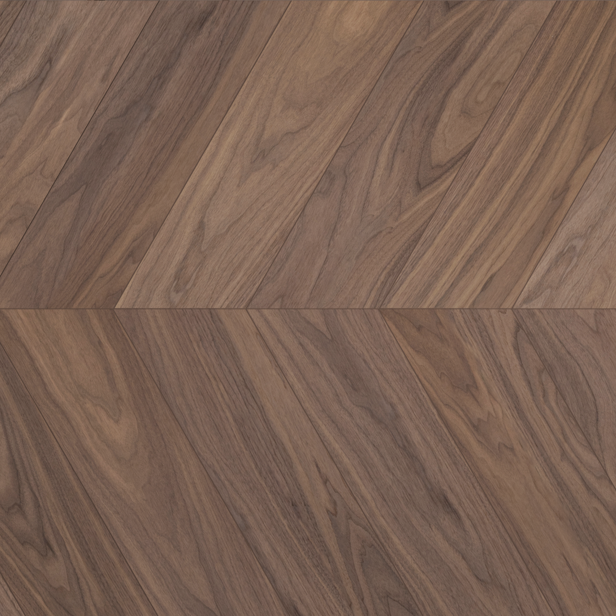 Natur Valnøtt Chevron Parkett